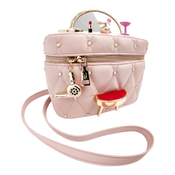 Betsey Johnson Kitsch Mirror Mirror Vanity Crossbody - Picture 2 of 7